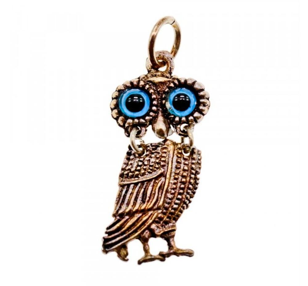 925 Sterling Silver "Owl" Pendant